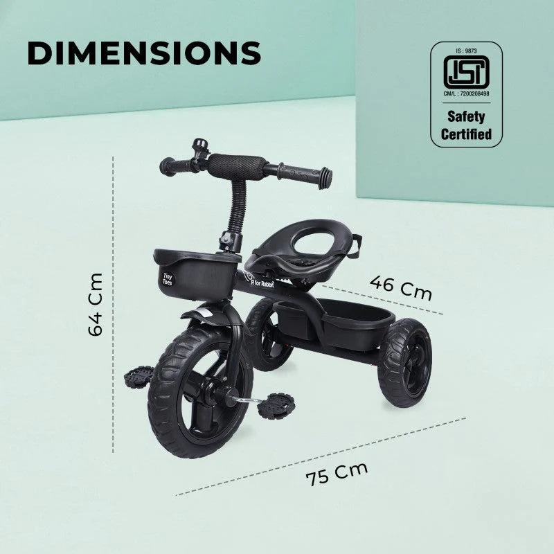 Tiny Toes T10 Ace Tricycle With Personalized Name Plate - Image 6