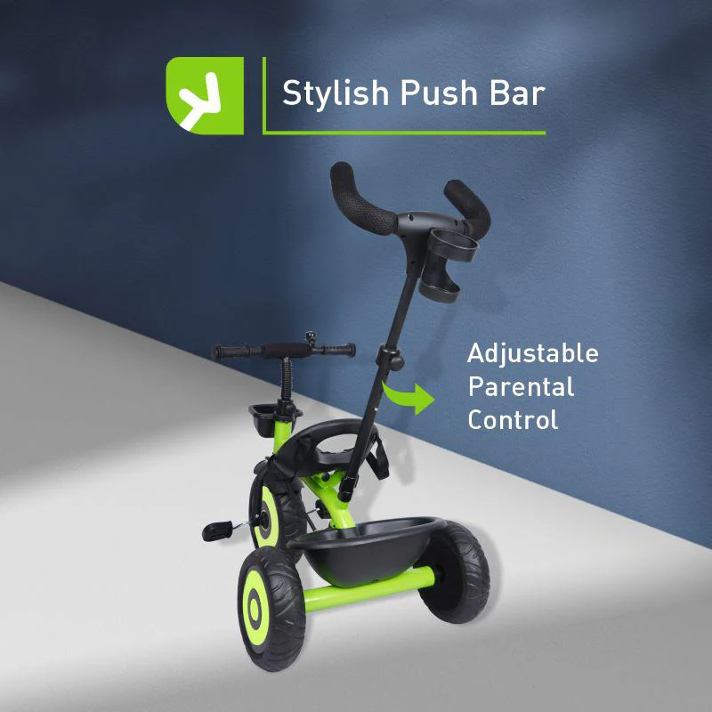 Tiny Toes T20 Ace Tricycle With Personalized Name Plate - Image 4