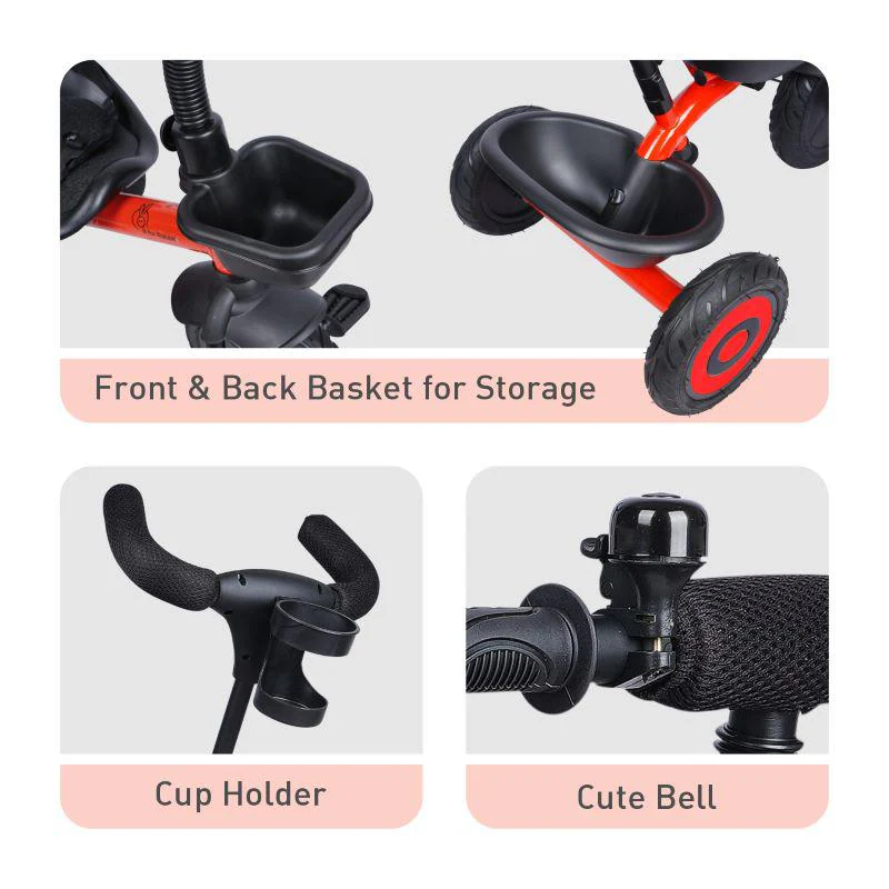 Tiny Toes T20 Plus Tricycle With Personalized Name Plate - Image 7