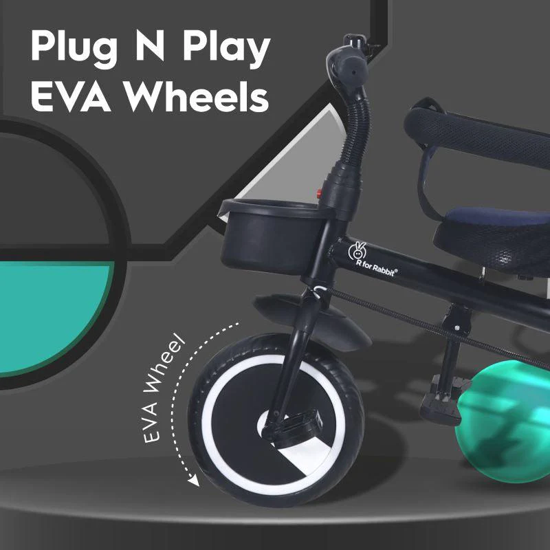Tiny Toes T30 Ace Tricycle With Personalized Name Plate - Image 13