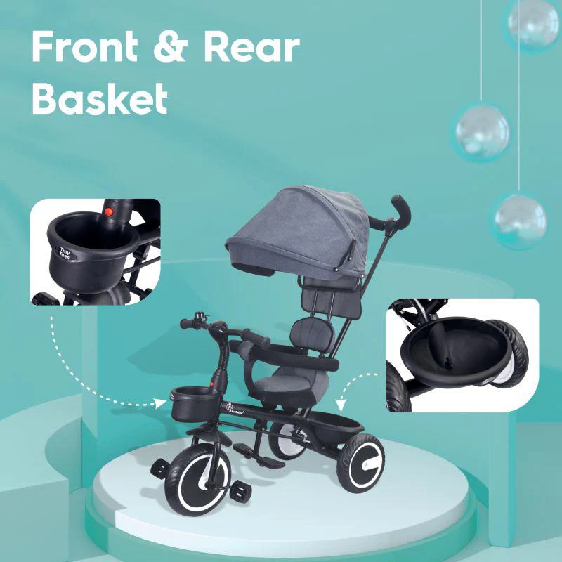 Tiny Toes T30 Ace Tricycle With Personalized Name Plate - Image 21