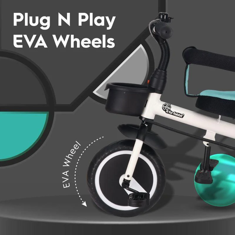 Tiny Toes T30 Ace Tricycle With Personalized Name Plate - Image 28