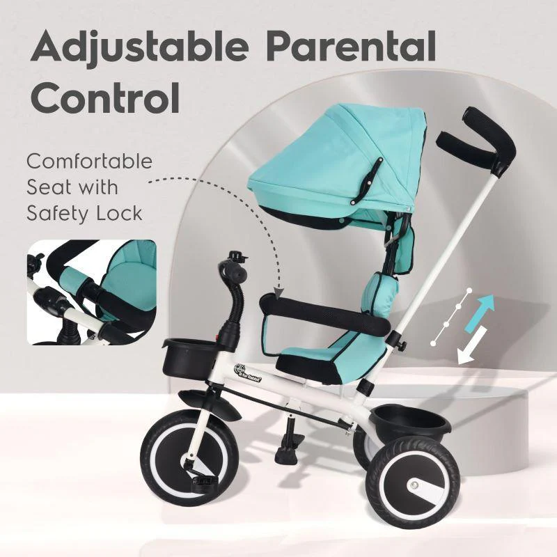 Tiny Toes T30 Ace Tricycle With Personalized Name Plate - Image 30
