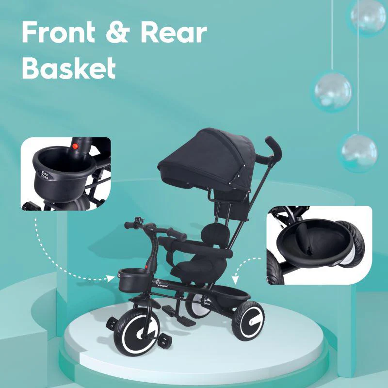 Tiny Toes T30 Ace Tricycle With Personalized Name Plate - Image 5
