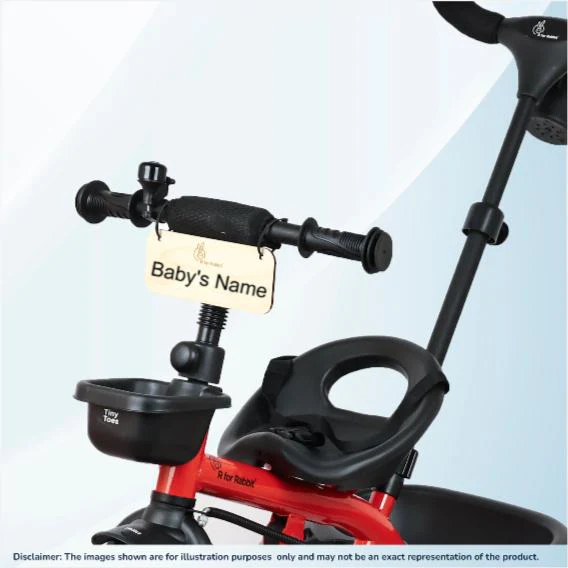 Tiny Toes T40 Ace Tricycle With Personalized Name Plate - Image 9
