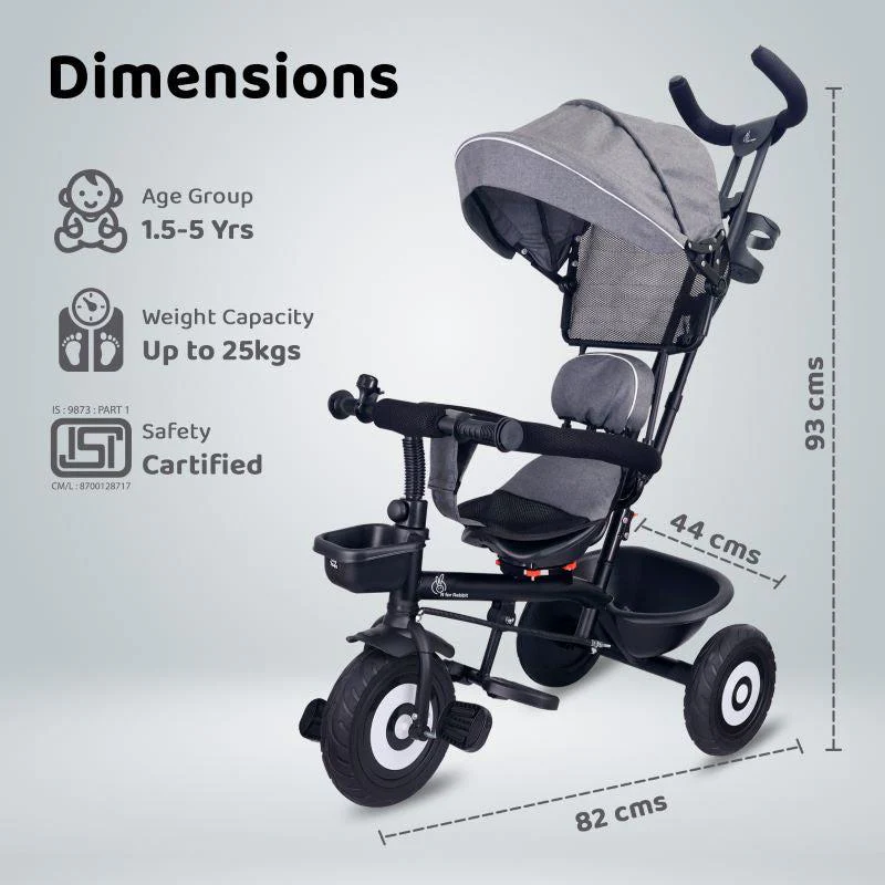 Tiny Toes T40 Plus Tricycle With Personalized Name Plate - Image 14