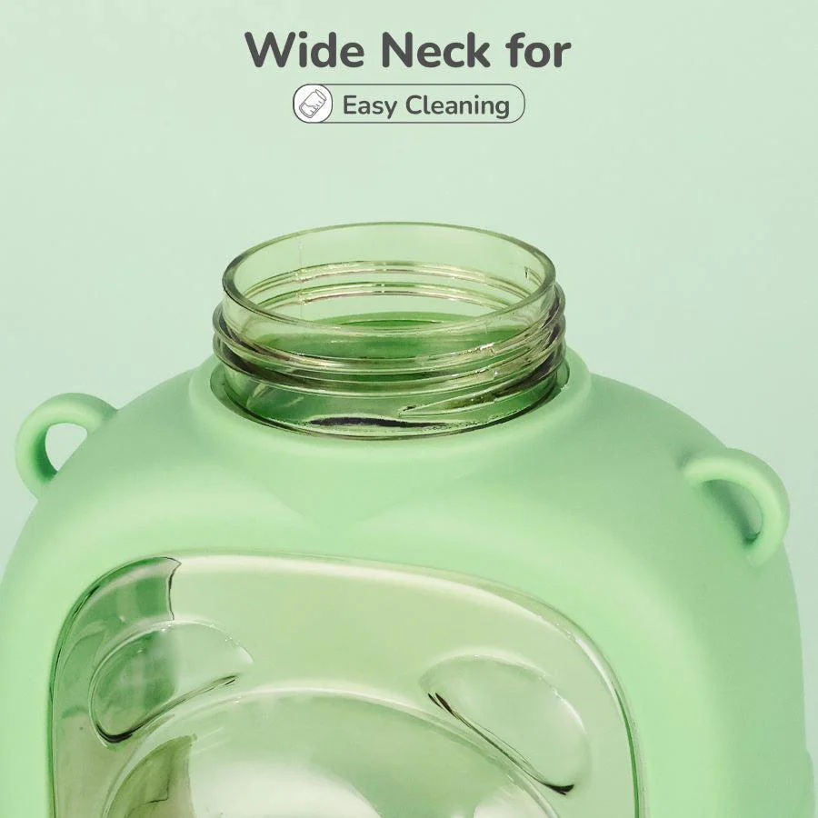 Tritan Baloo Straw Sipper Bottle 1000ml BPA free Tritan Material with Silicone Straw - Image 19