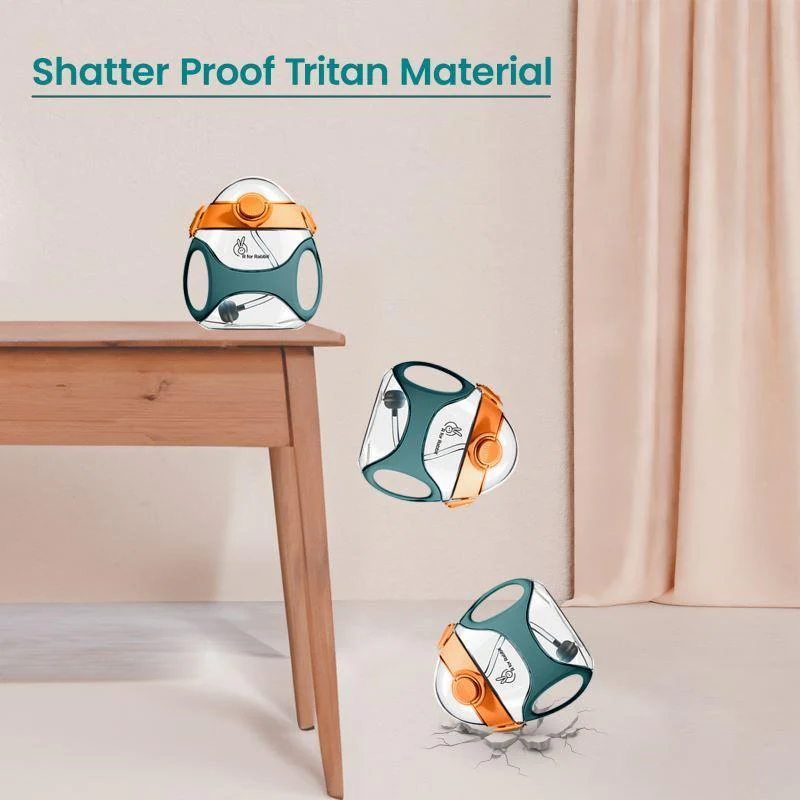 Tritan Bumble Sippy Water Bottle For Kids 330ml - Image 10