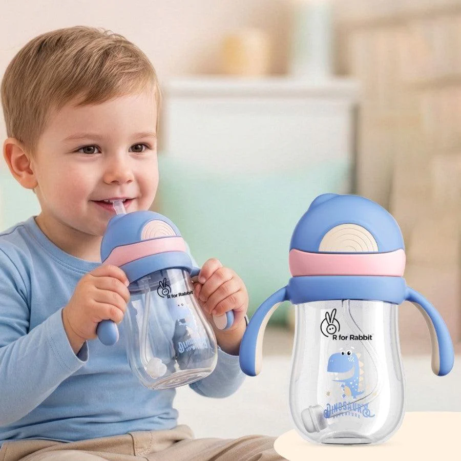 Tritan Dino Straw Sipper Bottle for kids 320ml - Image 15
