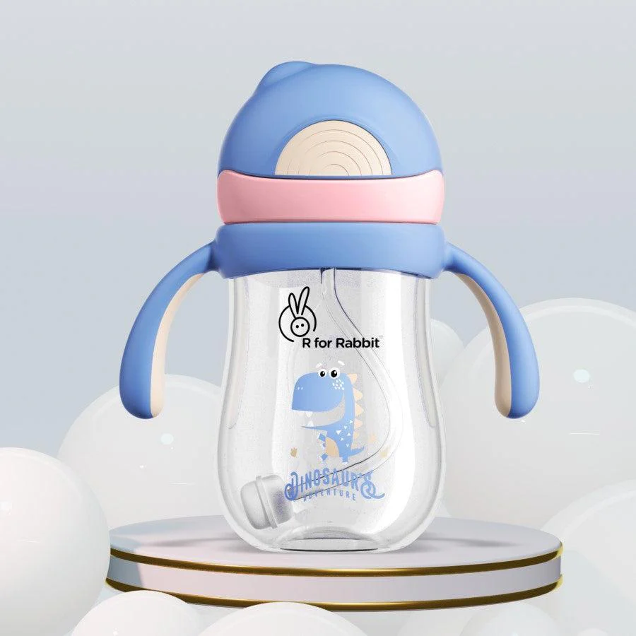 Tritan Dino Straw Sipper Bottle for kids 320ml - Image 16
