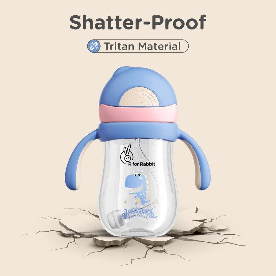 Tritan Dino Straw Sipper Bottle for kids 320ml - Image 17