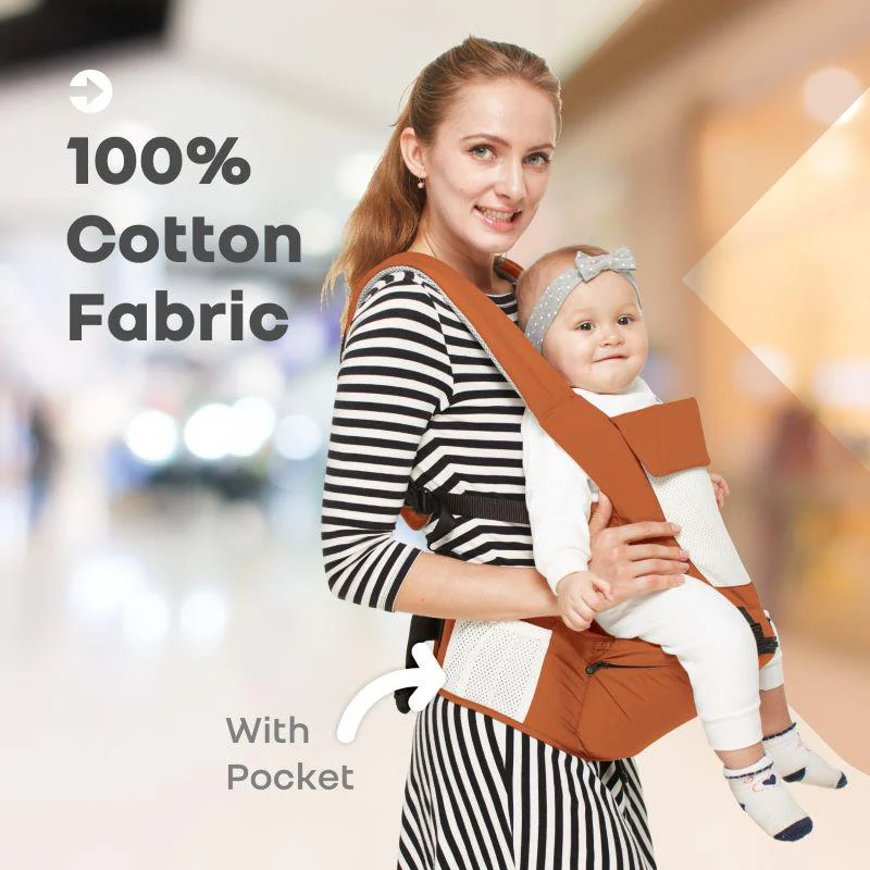 Upsy Daisy Baby Carrier With 4 In 1 Carry Position, 100% Cotton Fabric - Image 12