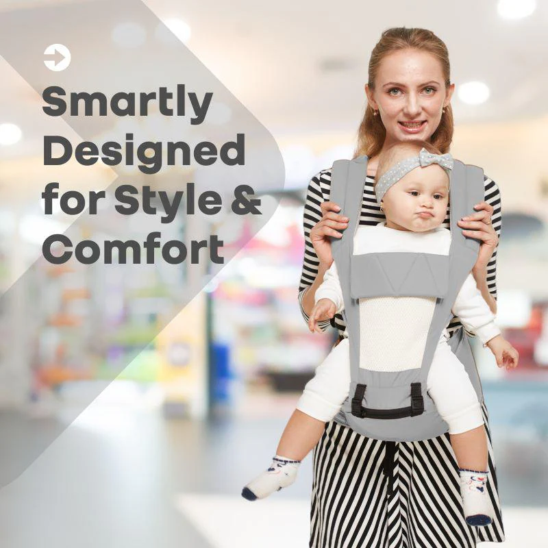 Upsy Daisy Baby Carrier With 4 In 1 Carry Position, 100% Cotton Fabric - Image 18