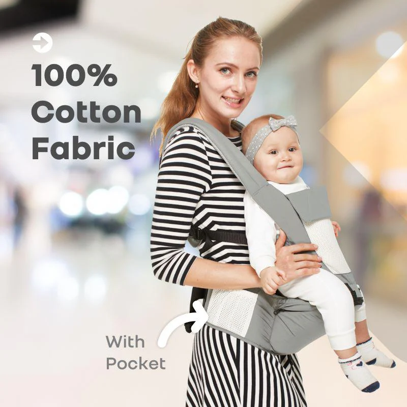 Upsy Daisy Baby Carrier With 4 In 1 Carry Position, 100% Cotton Fabric - Image 19