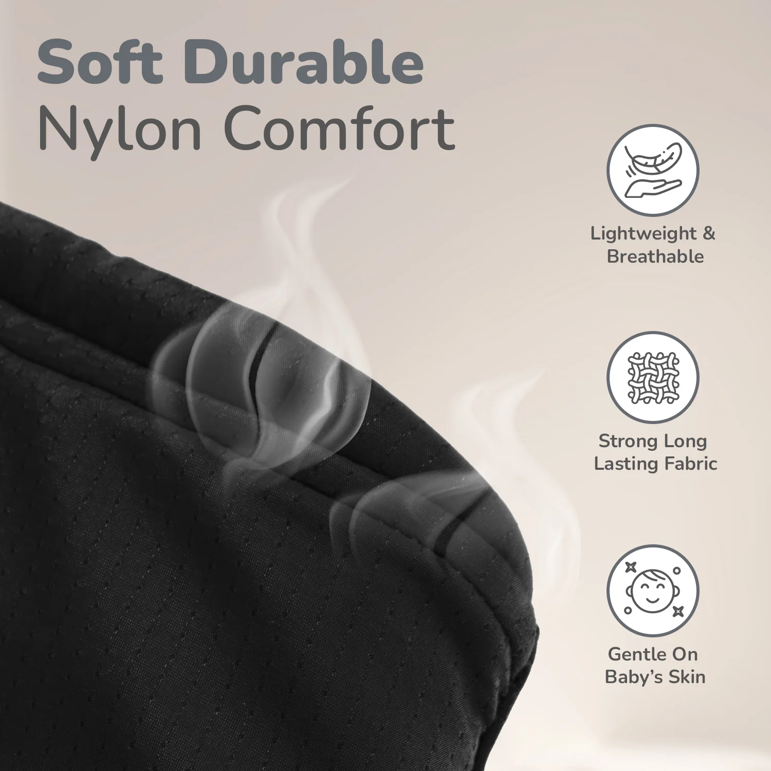 Upsy Daisy Cozy Ergonomic 5-in-1 Hip Sit Baby Carrier for All-Day Comfort - Image 5