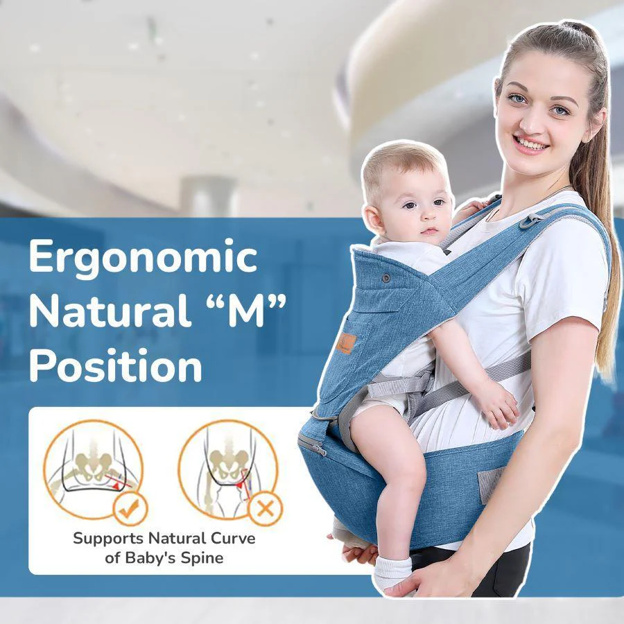 Upsy Daisy Ergo 8-in-1 Hip Seat Baby Carrier - Image 10