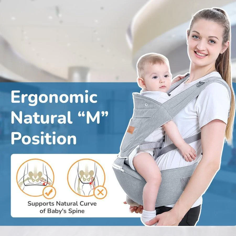 Upsy Daisy Ergo 8-in-1 Hip Seat Baby Carrier - Image 18