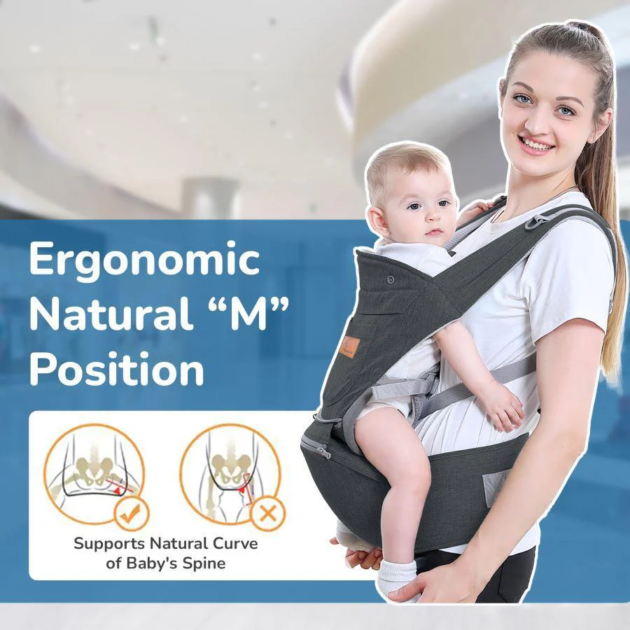 Upsy Daisy Ergo 8-in-1 Hip Seat Baby Carrier - Image 2
