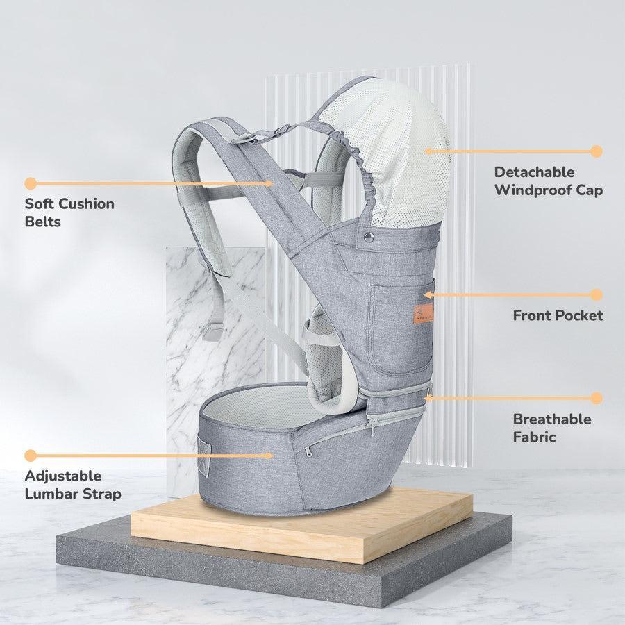 Upsy Daisy Ergo 8-in-1 Hip Seat Baby Carrier - Image 21