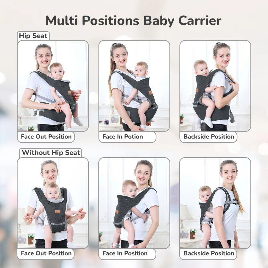 Upsy Daisy Ergo 8-in-1 Hip Seat Baby Carrier - Image 5